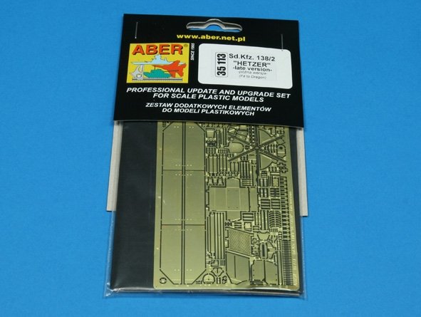 Aber 35113 Sd.Kfz. 138/2 Hetzer pozna wersja (DRA) 1/35 – zdjęcie 3