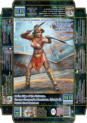 Master Box 24056 Dimachaerus (master of two blades) Champion – “Parselen” AKA Helen Parsons 1/24 – zdjęcie 2