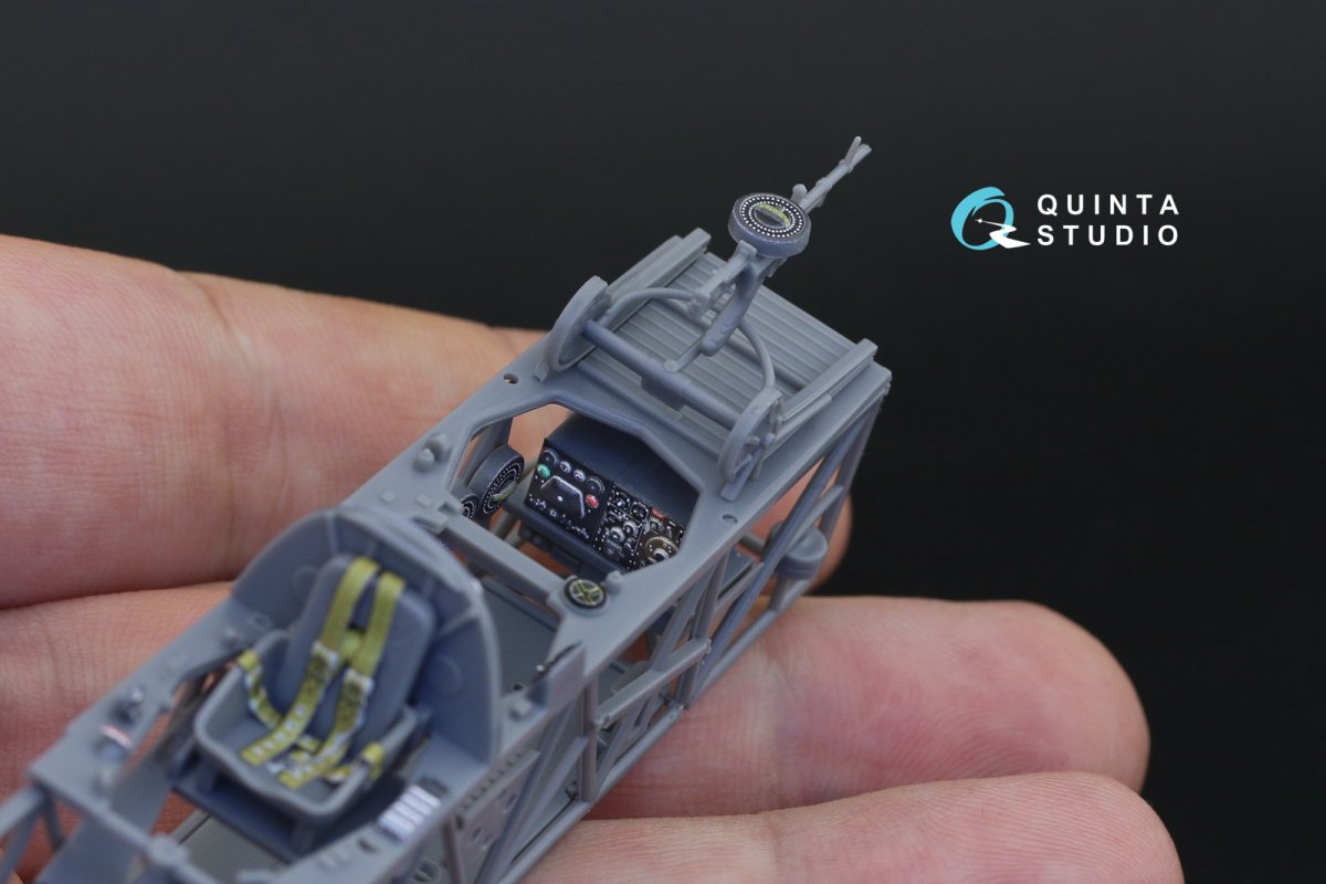 Quinta Studio QD48255 Swordfish Mk.I 3D-Printed &amp;amp; coloured Interior on decal paper ( Tamiya ) 1/48 – zdjęcie 5