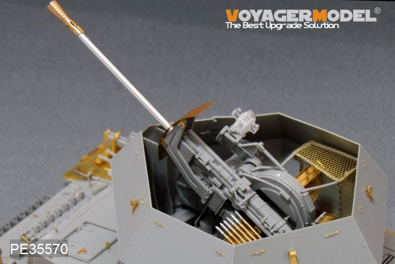 Voyager Model PE35570 WWII German FlakPanzer IV Ostwind For DROGON 6550 1/35 – zdjęcie 3