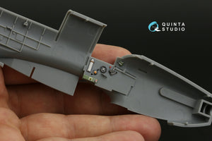 Quinta Studio QDS-48534 Fairey Fulmar Mk.II 3D-Printed &amp;amp; coloured Interior on decal paper (Trumpeter) (small version) 1/48 – zdjęcie 9