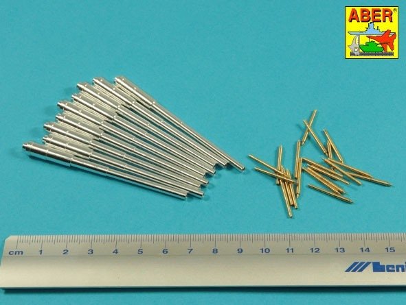Aber 200L-01 Main Armament for US battleship Iova or Missouri 406mm x9, 127mm x20 1/200 – zdjęcie 2