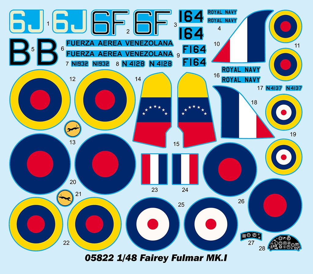 Trumpeter 05822 Fairey Fulmar MK.I 1/48 – zdjęcie 5