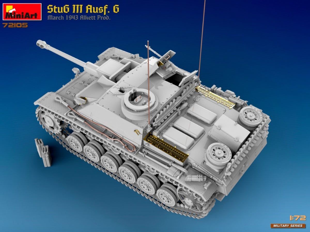 MiniArt 72105 StuG III Ausf. G March 1943 Prod. 1/72 – image 7