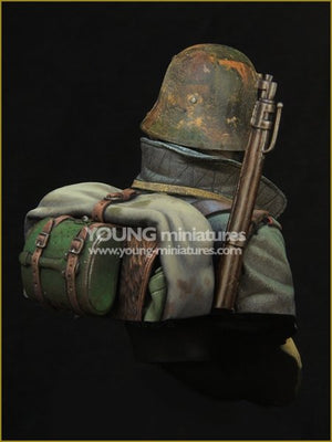 Young Miniatures YM1857 GERMAN STORMTROOPER WWI 1/10 – zdjęcie 3