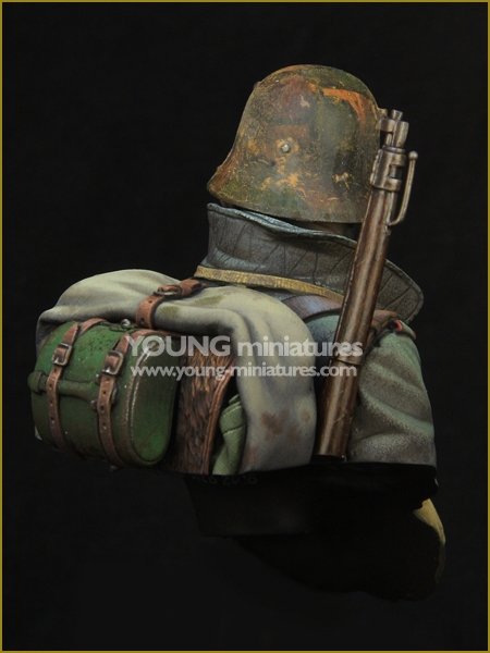 Young Miniatures YM1857 GERMAN STORMTROOPER WWI 1/10 – zdjęcie 3