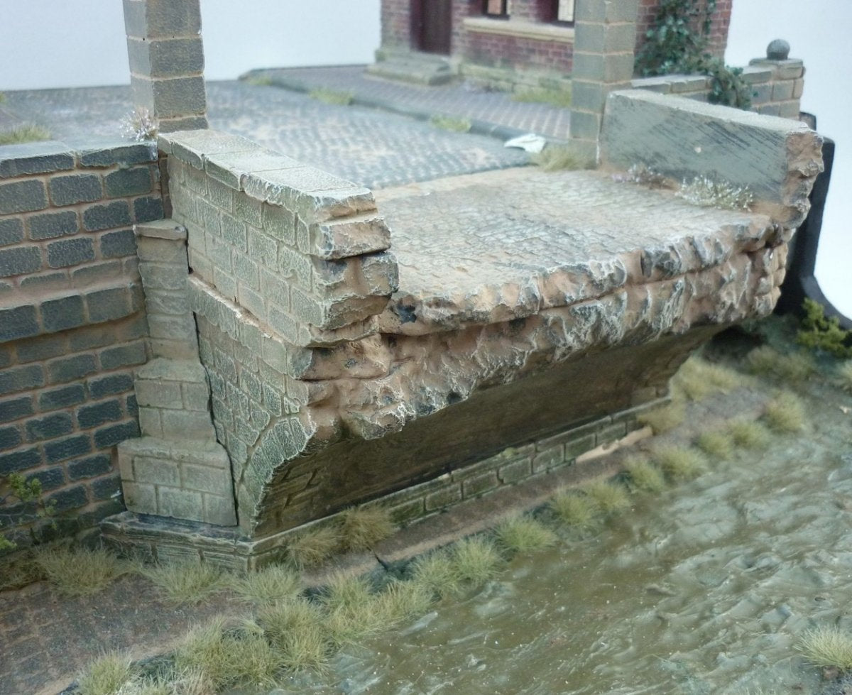 RT-Diorama 35215 Diorama-Base:&amp;quot;Broken Bridge&amp;quot; 1/35 – image 18