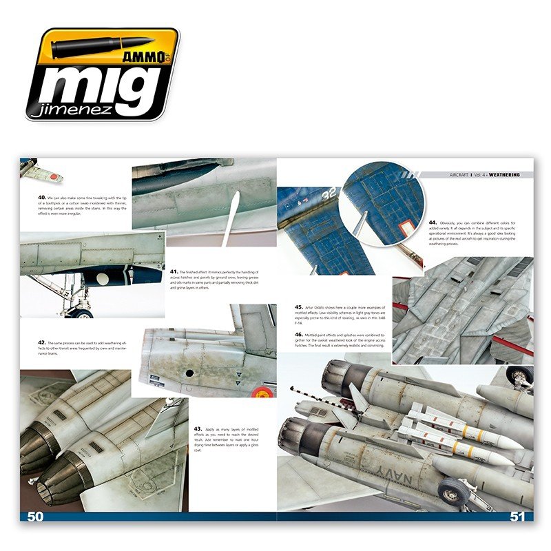 AMMO of Mig Jimenez 6053 ENCYCLOPEDIA OF AIRCRAFT MODELLING TECHNIQUES VOL.4 : WEATHERING (ENGLISH) – zdjęcie 3