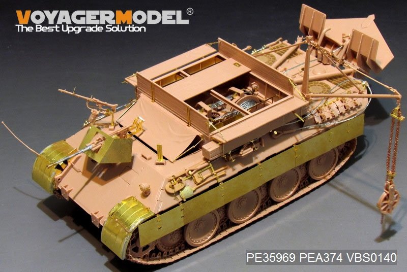 Voyager Model PE35969 WWII German Bergepanther Ausf.A (Early type,Panther A tool holders) Basic For MENG SS-015 1/35 – image 7