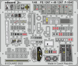Eduard BIG49335 F-104C KINETIC MODEL 1/48 – zdjęcie 4