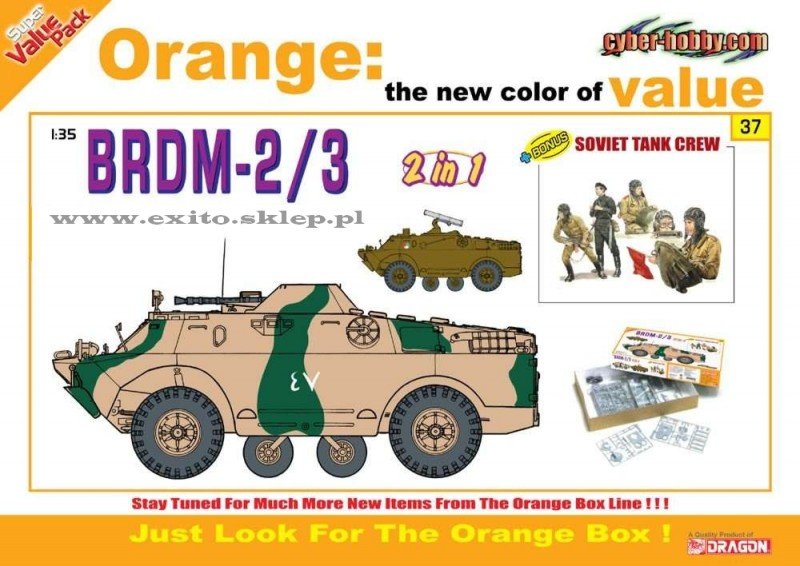 Cyber Hobby 9137 BRDM-2/3 1/35