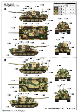 Trumpeter 00923 German Sd.Kfz.186 Jagdtiger 1/16 – immagine 2