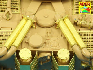 Aber 35A127 Feifel air cleaners tubes for early Tiger I, Ausf.E (Sd.Kfz.181) 1/35 – zdjęcie 9