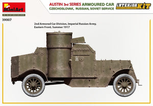 Miniart 39007 Armoured Car Austin 3rd series. 1/35 – zdjęcie 2