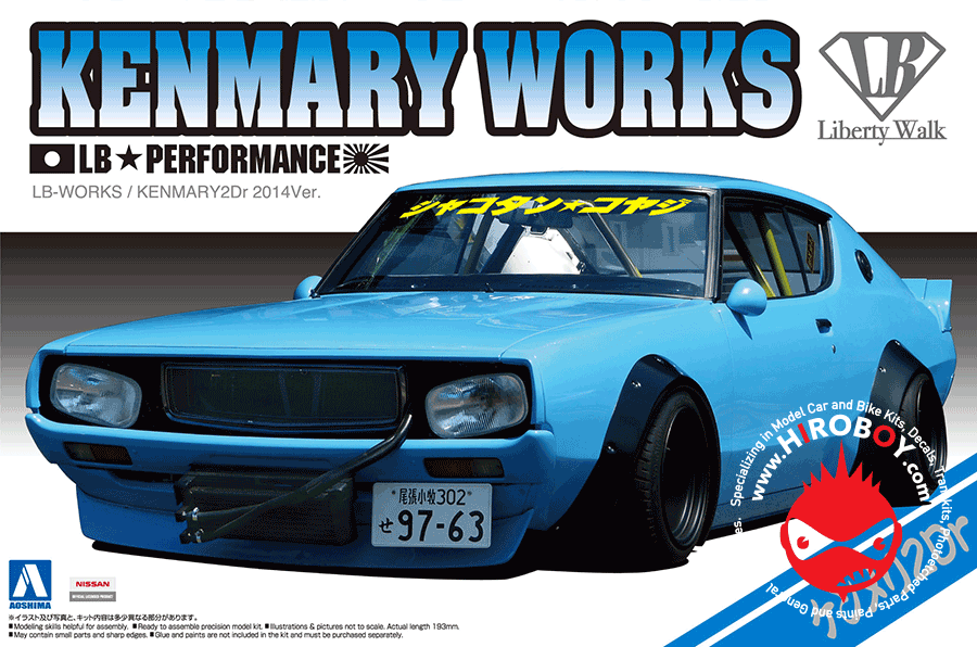 Zero Paints ZP-1402 - Ice Blue Pearl Paint for Liberty Walk GC111 Skyline (Ken Mary) 60ml – zdjęcie 3
