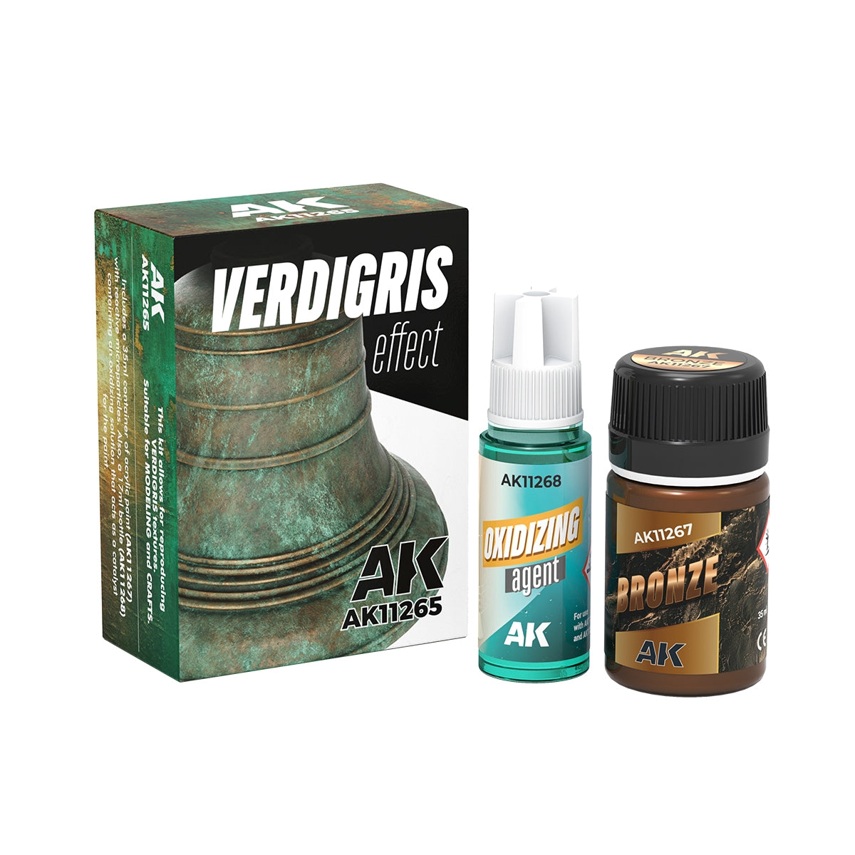 AK Interactive AK11265 VERDIGRIS EFFECT