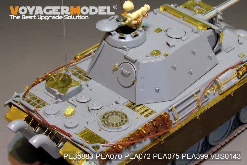 Voyager Model PE35883 WWII German Panther G Later ver.Basic for DRAGON 1/35 – zdjęcie 7