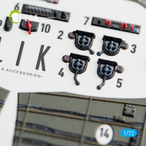 KELIK K72061 PBY-5A CATALINA INTERIOR 3D DECALS FOR TAMIYA KIT 1/72 – zdjęcie 3