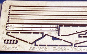 Aber 35129 Blotniki do radzieckiego czolgu sredniego T-55A cz.2 zestaw dodatkowy (TAM,TRU) 1/35 – zdjęcie 2