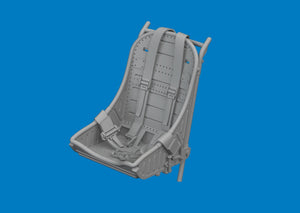 Eduard 6481064 P-40 seat w/ integral belts Type 1 PRINT Eduard 1/48