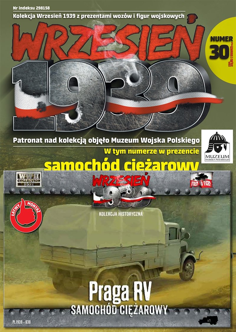 First to Fight PL030 Praga RV samochód ciężarowy 1/72