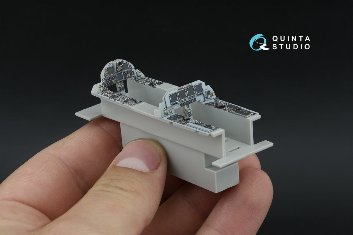 Quinta Studio QDS-48596 F-15E 3D-Printed &amp;amp; coloured Interior on decal paper (Hasegawa) (Small version) 1/48 – zdjęcie 3