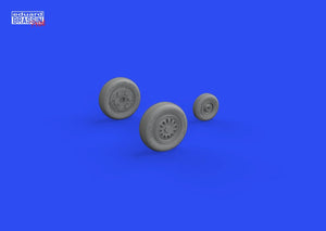 Eduard 648708 F-16 wheels late TAMIYA 1/48 – image 3