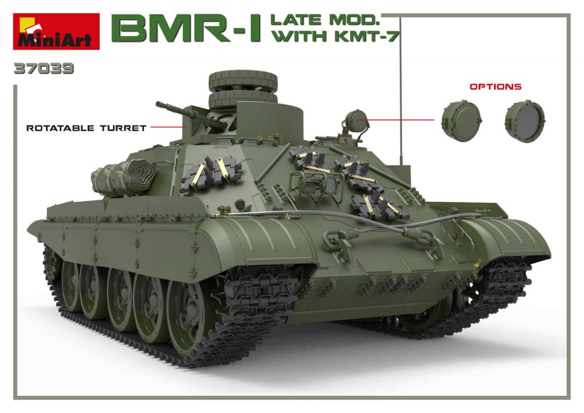 MiniArt 37039 BMR-1 Late Mod. with KMT-7 1/35 – zdjęcie 13
