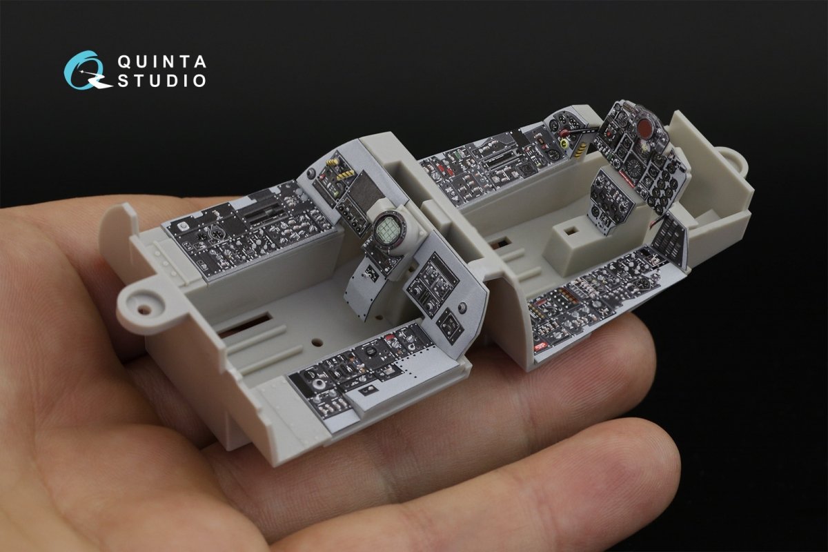 Quinta Studio QD32035 F-4C 3D-Printed &amp;amp; coloured Interior on decal paper (for Tamiya kit) 1/32 – zdjęcie 4