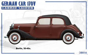 MiniArt 38016 GERMAN CAR 170V CABRIO SALOON 1/35 – zdjęcie 4