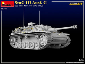 MiniArt 35357 StuG III Ausf. G DEC 1944 – MAR 1945 MIAG PROD. INTERIOR KIT 1/35 – zdjęcie 8