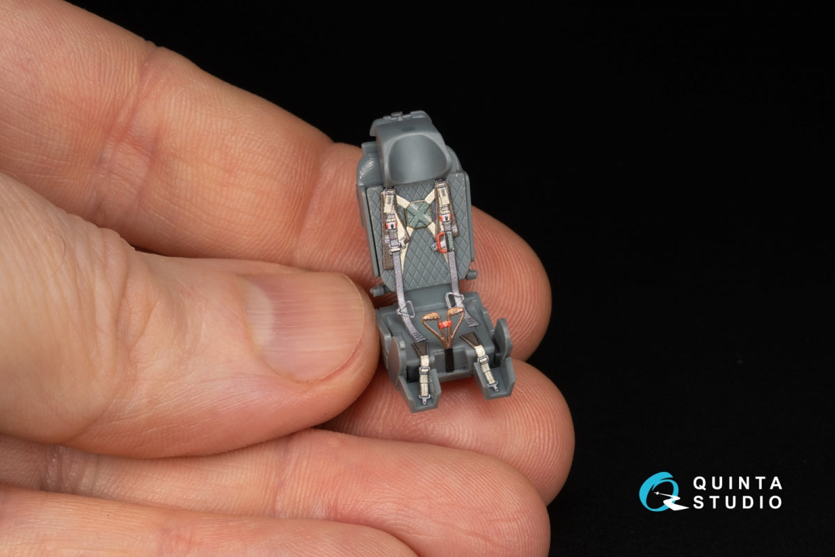 Quinta Studio QD+48579 MiG-21SMT Fishbed-K 3D-Printed &amp;amp; coloured Interior on decal paper (Eduard) (with 3D-printed resin parts) 1/48 – zdjęcie 7