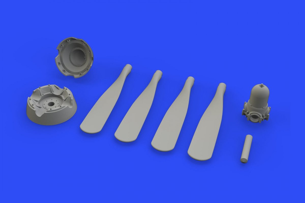 Eduard 648488 P-51D Hamilton Standard uncuffed propeller 1/48 EDUARD – zdjęcie 2