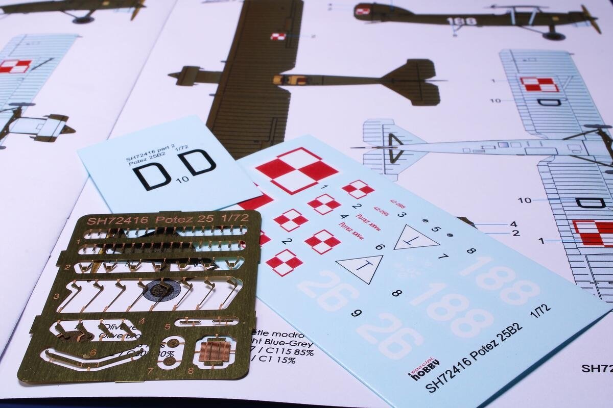 Special Hobby 72416 Potez 25 B2 Polish Jupiter &amp;quot;Against the Tide&amp;quot; 1/72 – zdjęcie 10