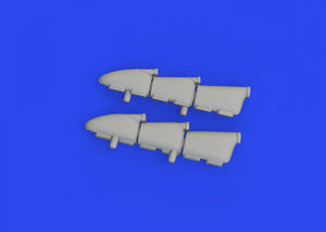 Eduard 648898 Hurricane Mk. I exhaust stacks PRINT HOBBY BOSS 1/48 – zdjęcie 3
