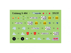 ICM 35135 Unimog S 404 German military truck 1/35 – zdjęcie 11