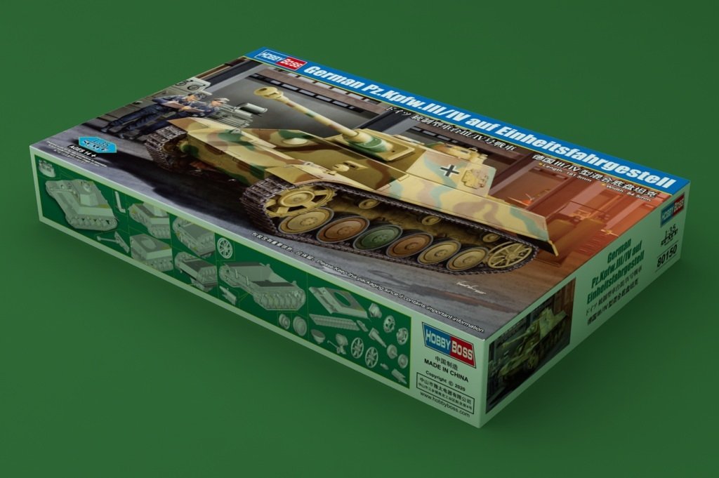Hobby Boss 80150 German Pz.Kpfw.III/IV auf Einheitsfahrgestell 1/35 – zdjęcie 2