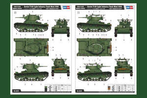 Hobby Boss 82497 Soviet T-26 Light Infantry Tank Mod.1938 1/35 – zdjęcie 2