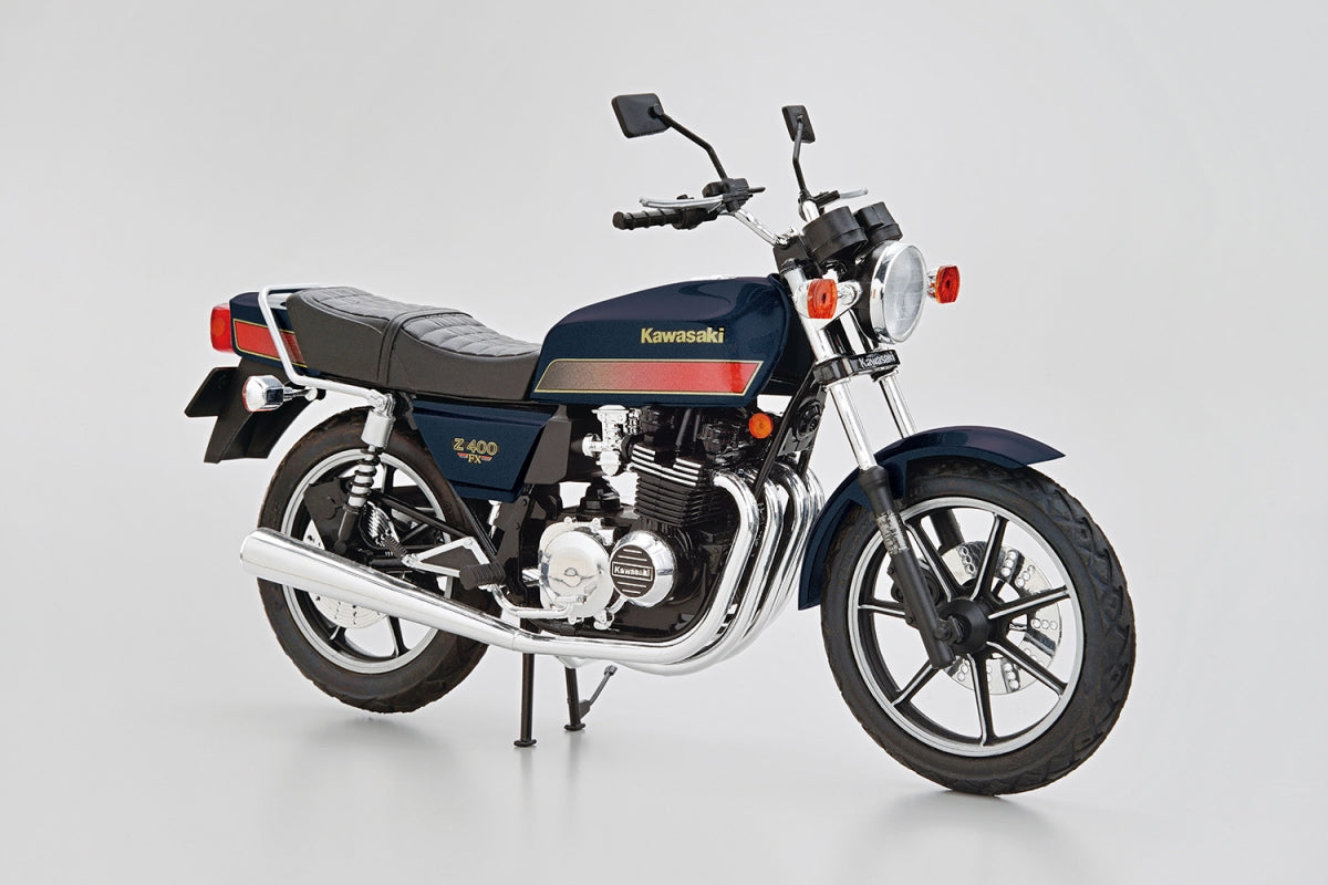 Aoshima 06444 Kawasaki KZ400E Z400FX 81 1/12 – zdjęcie 2