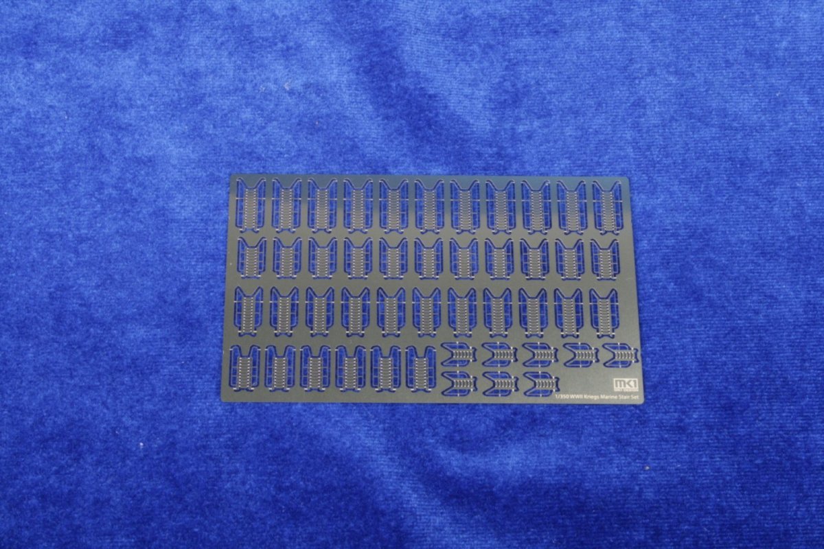 MK1 Design MS-35019 German Stair Set 1/350 – zdjęcie 2