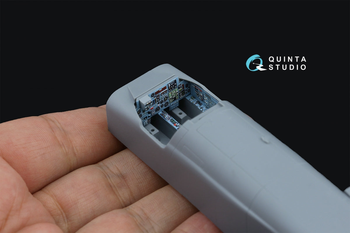 Quinta Studio QD+72117 Su-24MR 3D-Printed colored Interior on decal paper (Zvezda) (with 3D-printed resin part) 1/72 – image 10