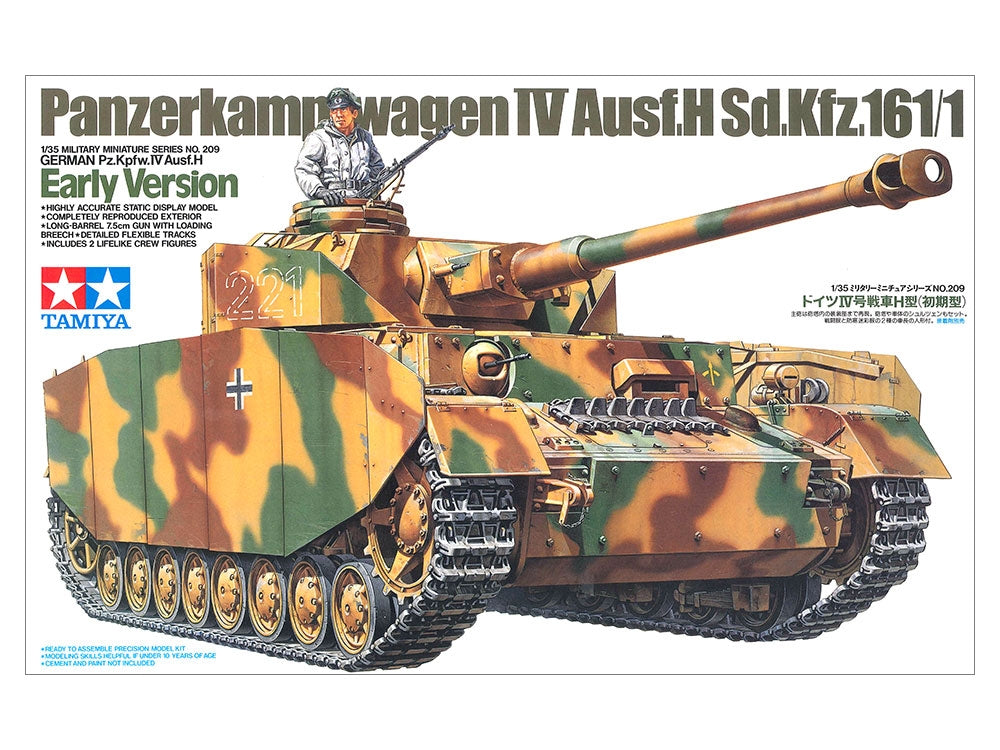 Tamiya 35209 German Pz.Kpfw.IV Ausf.H Early Version 1/35 – zdjęcie 2