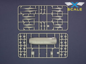 X-Scale 144008 B707-124 Long Range Narrow Body Airliner Continental 1/144 – zdjęcie 8