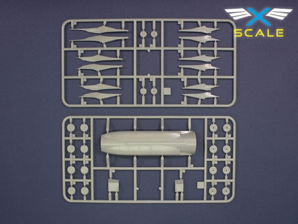 X-Scale 144008 B707-124 Long Range Narrow Body Airliner Continental 1/144 – zdjęcie 8