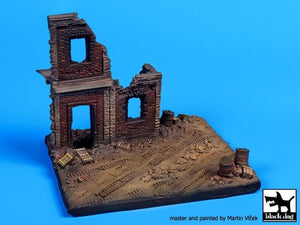 Black Dog D72009 House ruin Europe base 1/72 – zdjęcie 5