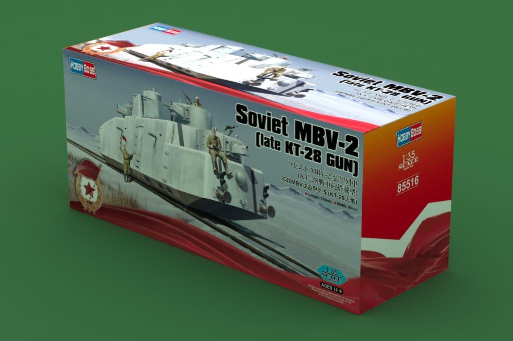Hobby Boss 85516 Soviet MBV-2 (Late KT-28 Gun) 1/35 – zdjęcie 2