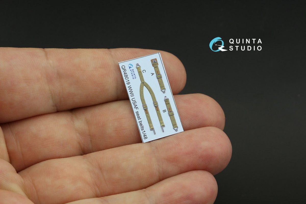 Quinta Studio QD48253 P-51D 3D-Printed &amp;amp; coloured Interior on decal paper ( Tamiya ) 1/48 – zdjęcie 12