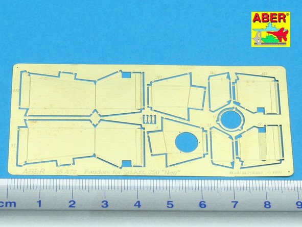 Aber 35A073 Fenders for Sd.Kfz. 250 Neu 1/35 – zdjęcie 2