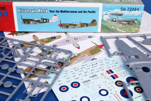 Special Hobby 72484 Kittyhawk Mk.IV &amp;#39;Over The Mediterranean and the Pacific&amp;#39; 1/72 – zdjęcie 4