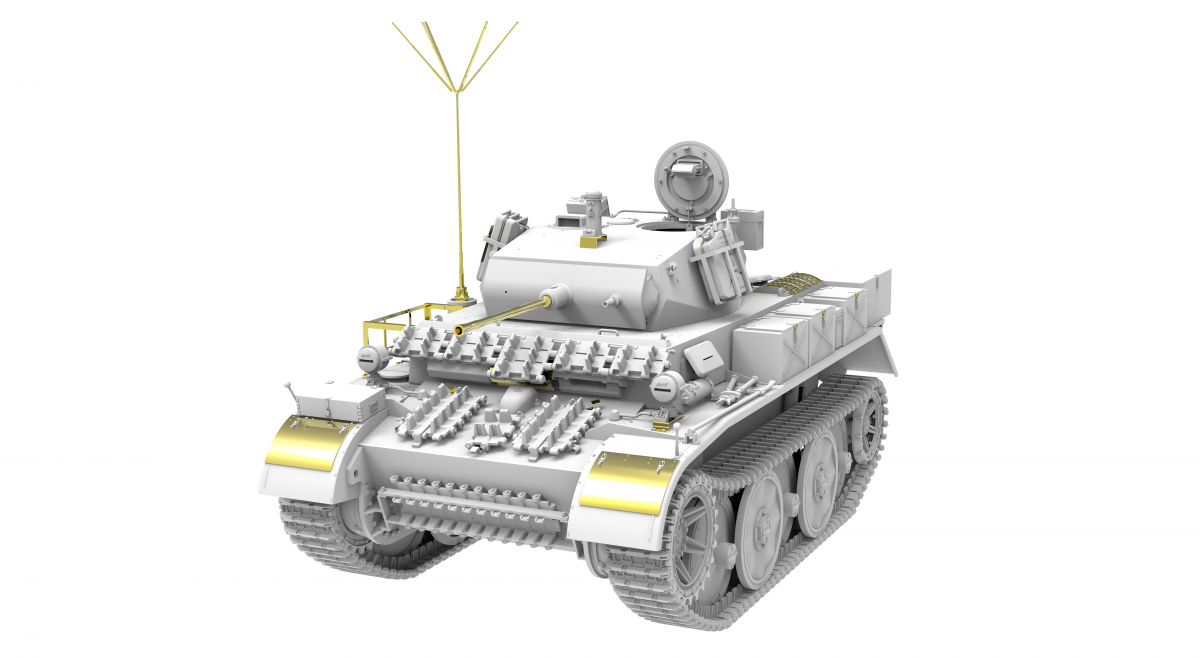 Border Model BT-018 Pz.Kpfw.II Ausf.L Luchs Late Production 1/35 – zdjęcie 4
